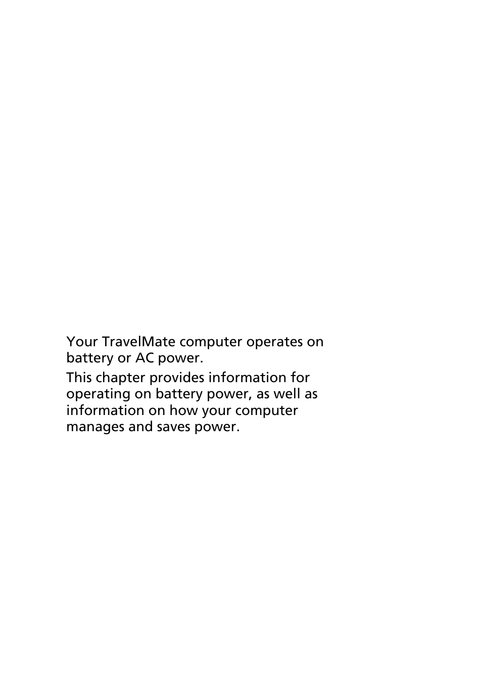 Acer TravelMate 2200 User Manual | Page 42 / 105