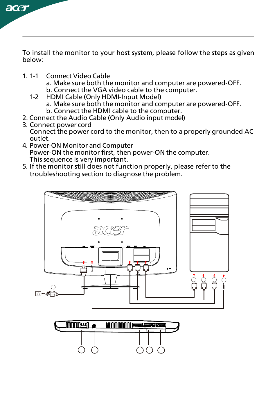 Installation, En-11 | Acer HS244HQ User Manual | Page 12 / 25
