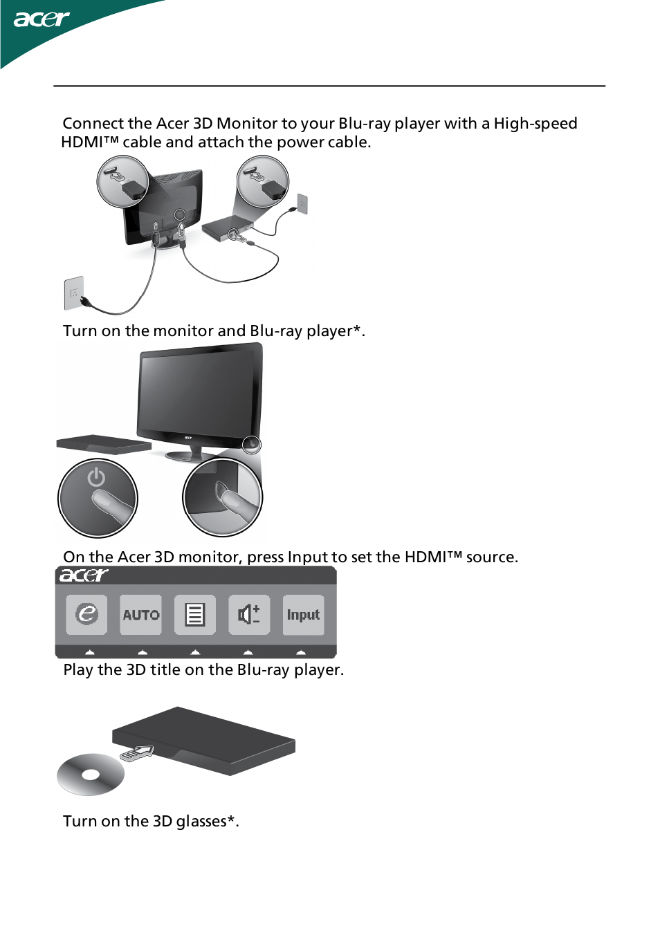 Acer HS244HQ User Manual | Page 20 / 25