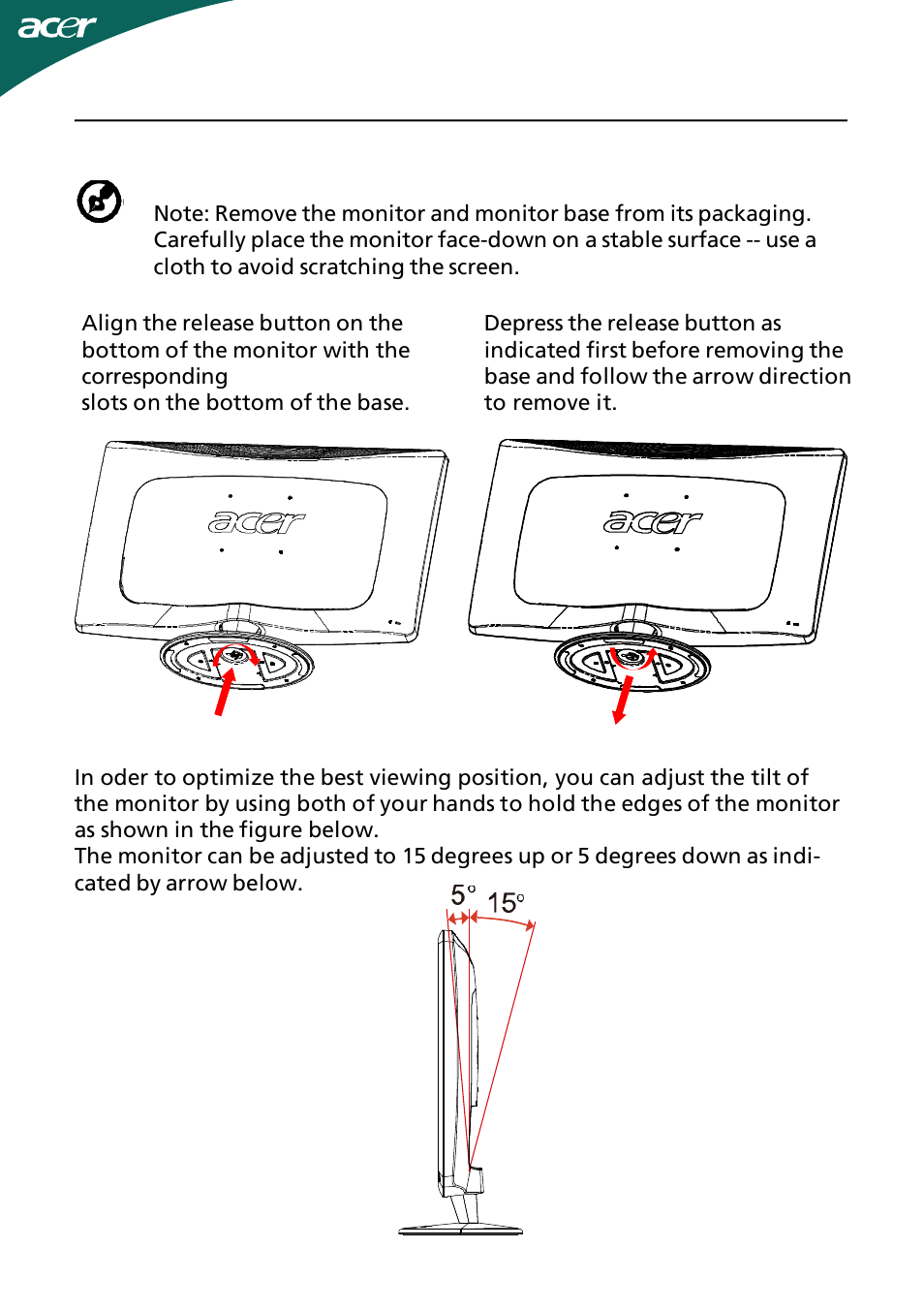 Acer HS244HQ User Manual | Page 7 / 25