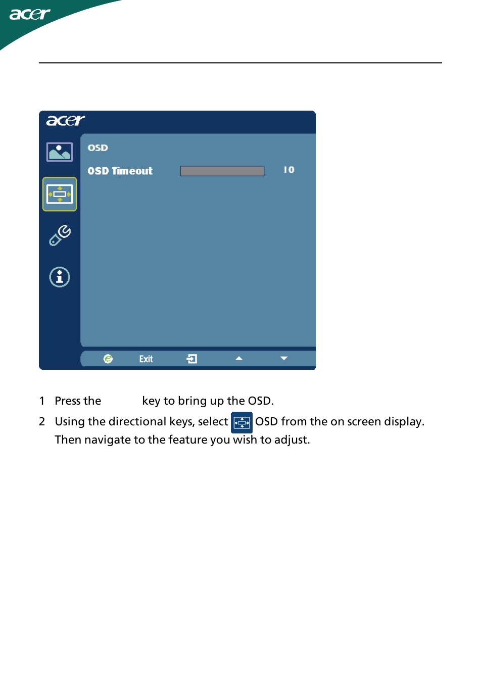 Acer H274HL User Manual | Page 17 / 23