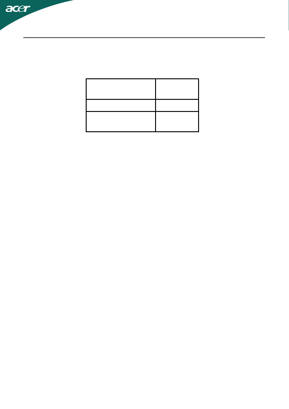 Power saving | Acer T231H User Manual | Page 9 / 24