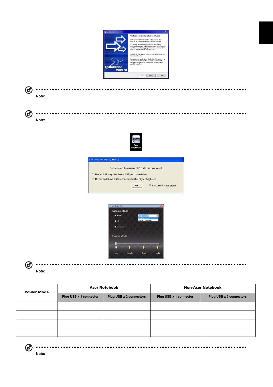 Acer C110 User Manual | Page 7 / 8