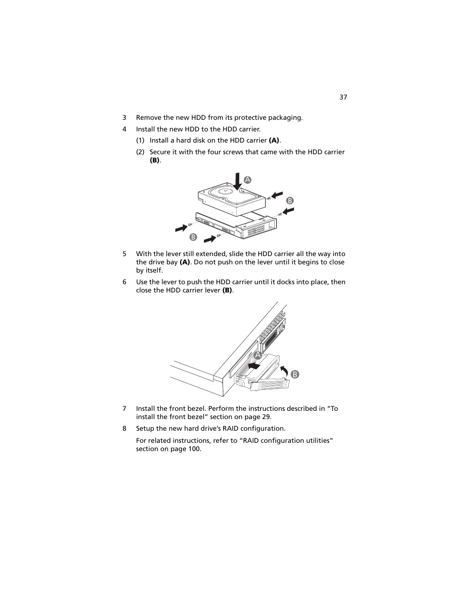 Acer Altos R5250 User Manual | Page 55 / 142