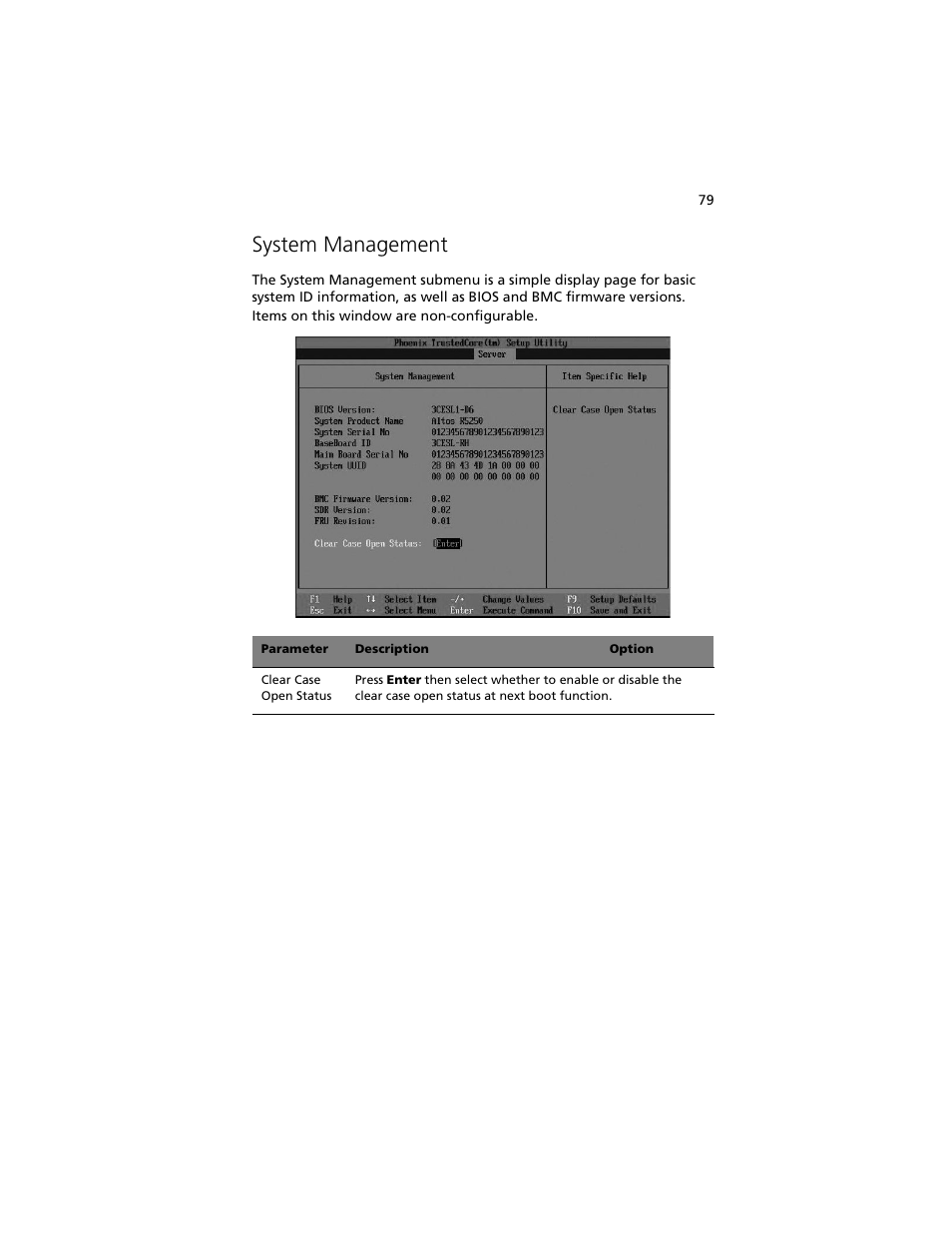 System management | Acer Altos R5250 User Manual | Page 97 / 142