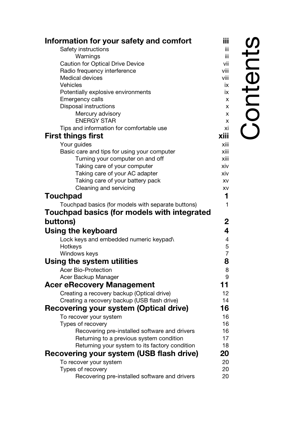 Acer Aspire E1-521 User Manual | Page 17 / 80