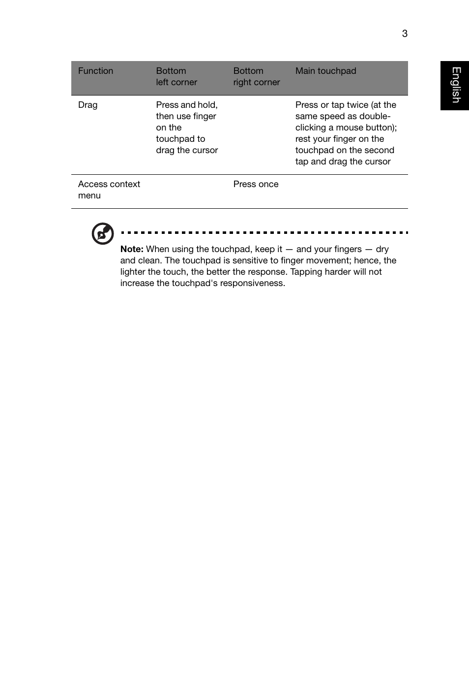 English | Acer Aspire E1-521 User Manual | Page 23 / 80