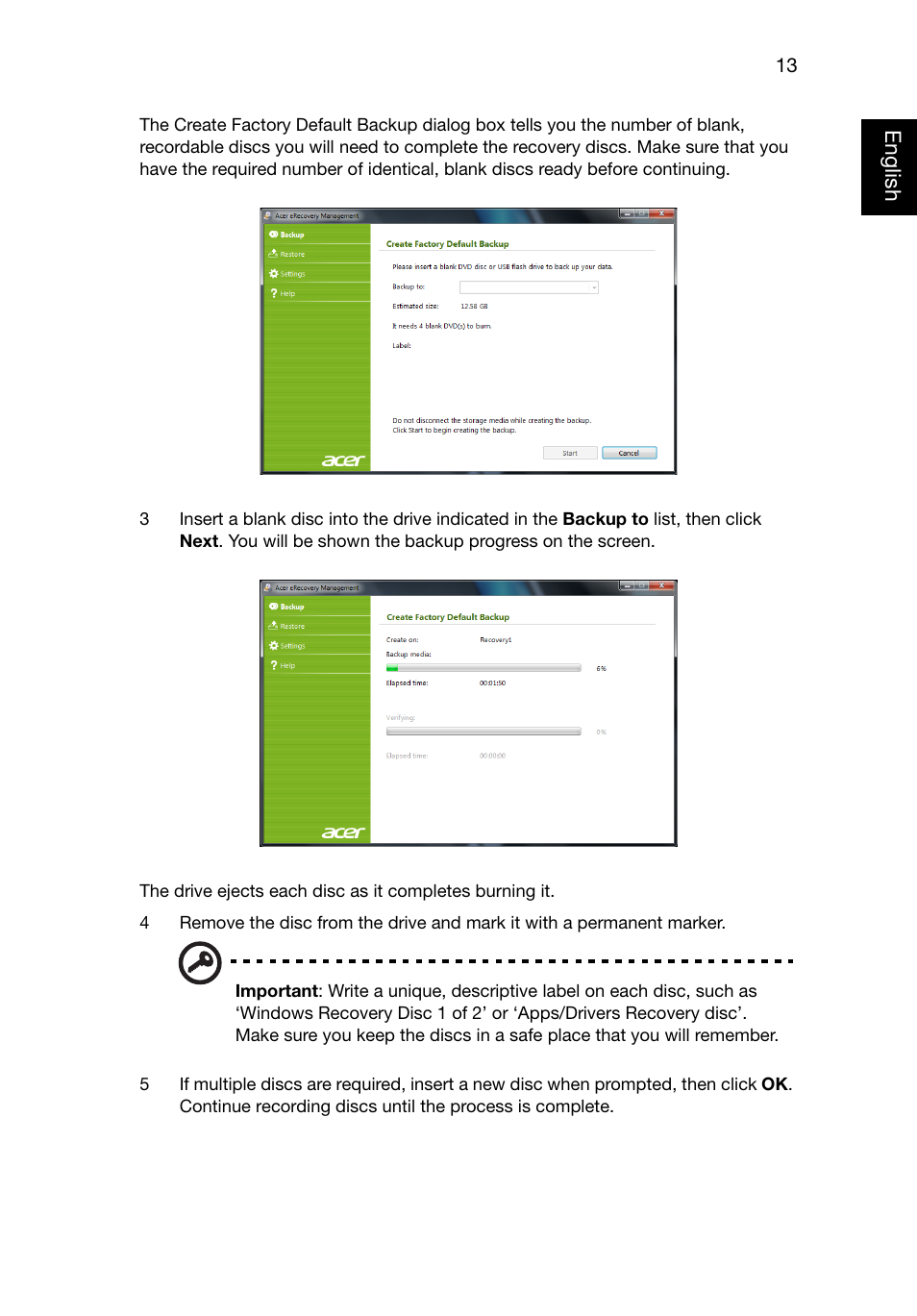 English | Acer Aspire E1-521 User Manual | Page 33 / 80