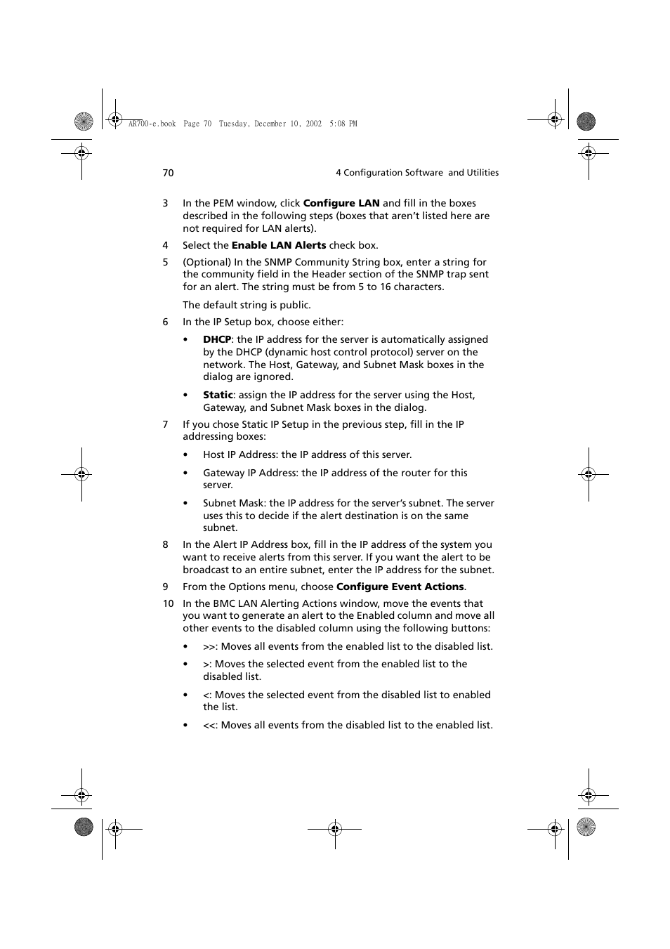 Acer Altos R701 User Manual | Page 80 / 135