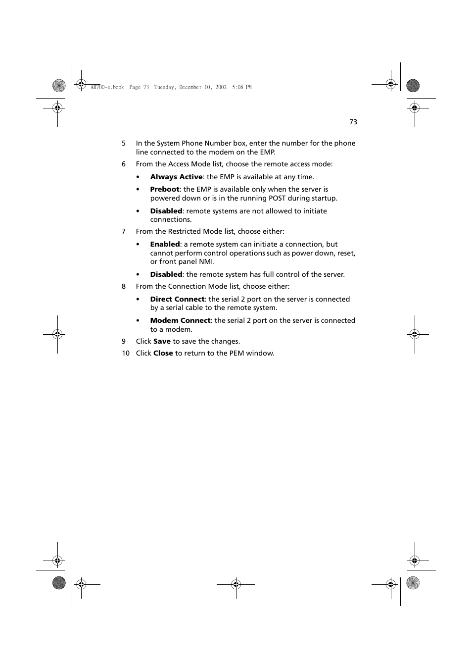 Acer Altos R701 User Manual | Page 83 / 135