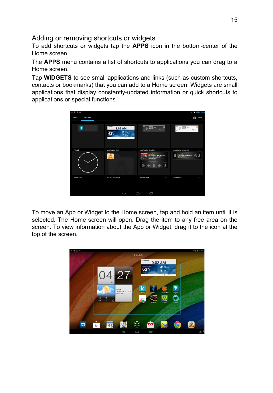 Acer A3-A11 User Manual | Page 15 / 53