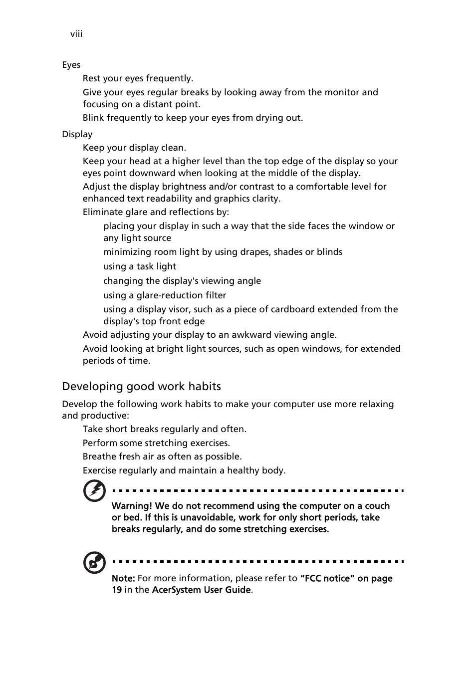 Acer Veriton M265 User Manual | Page 8 / 38