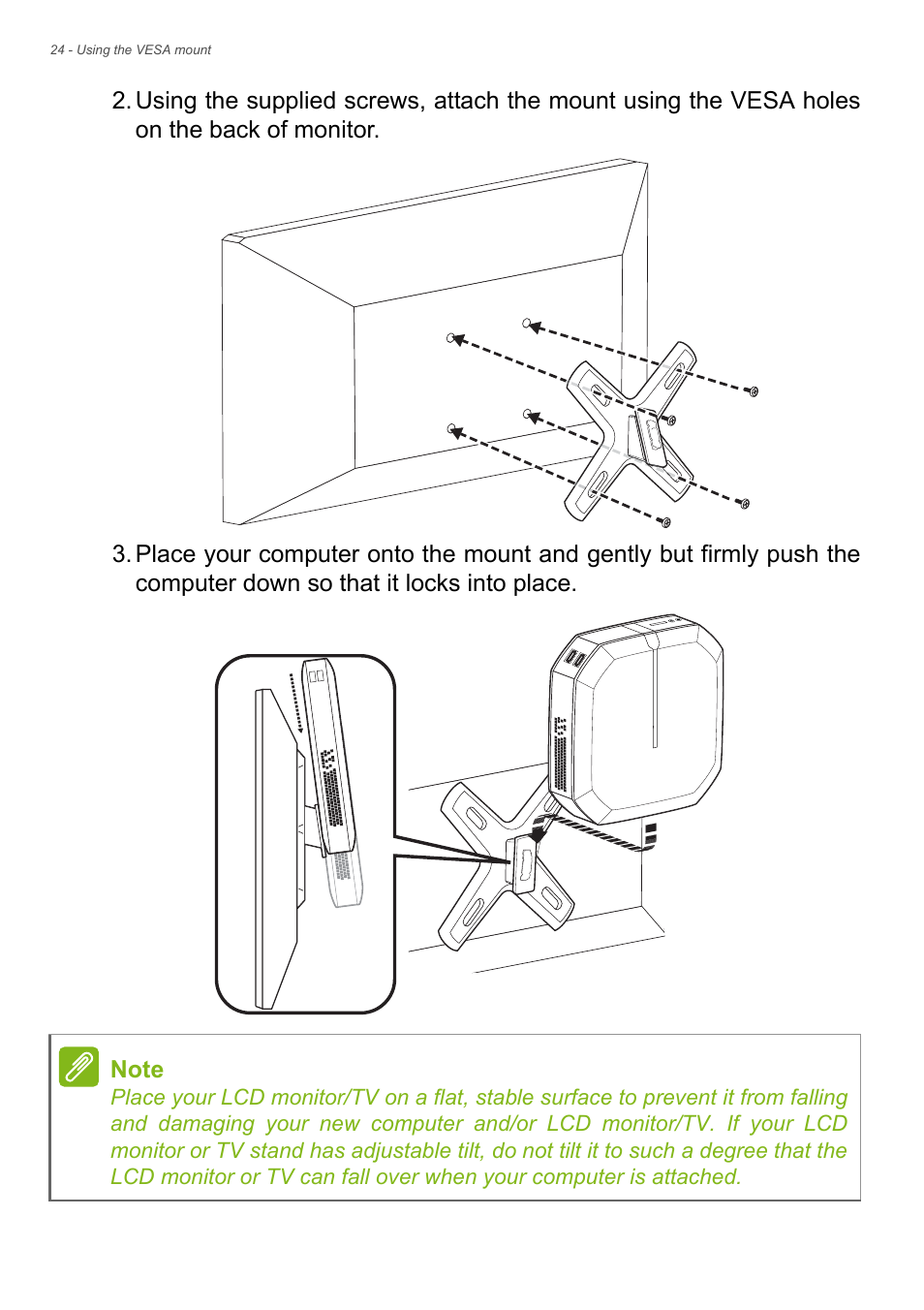 Acer Veriton N4620G User Manual | Page 24 / 71