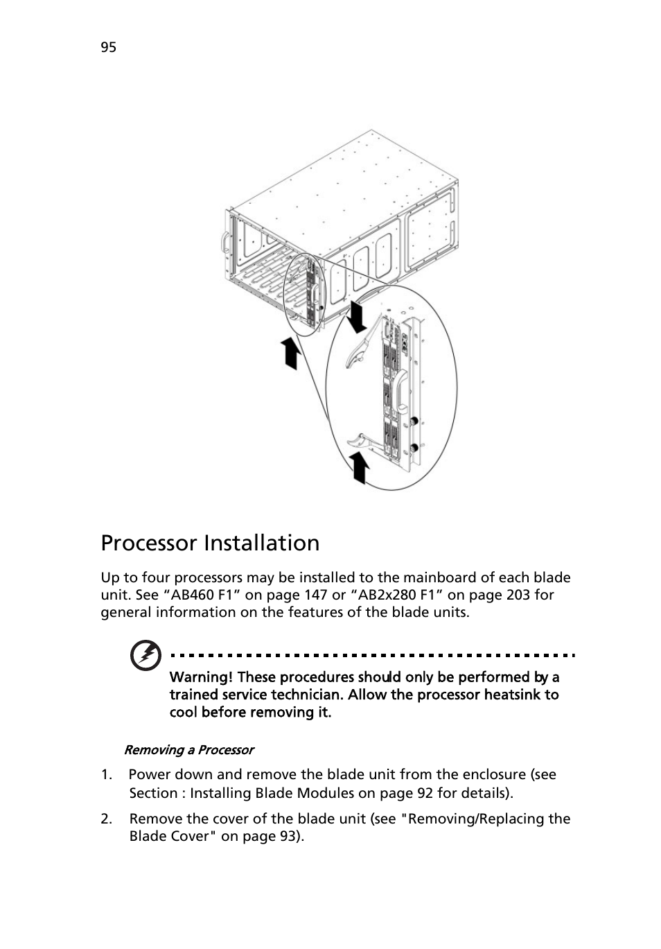 Processor installation, Figure 3-56) | Acer AB460 F1 User Manual | Page 115 / 618