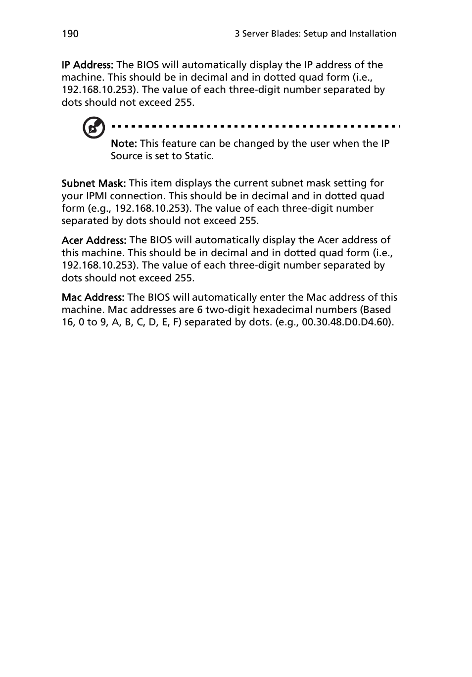 Acer AB460 F1 User Manual | Page 210 / 618