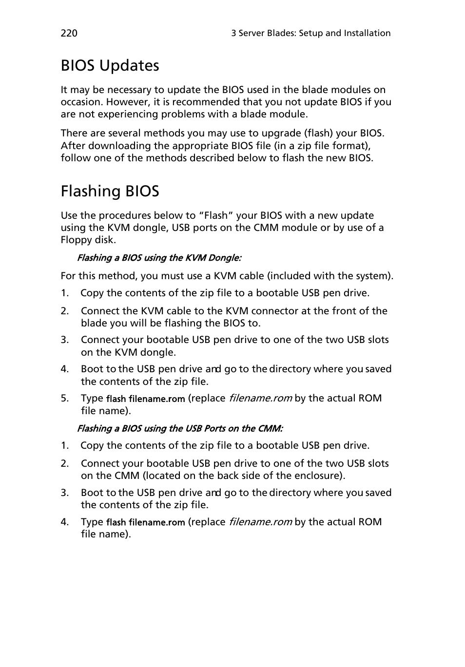 Bios updates, Flashing bios | Acer AB460 F1 User Manual | Page 240 / 618