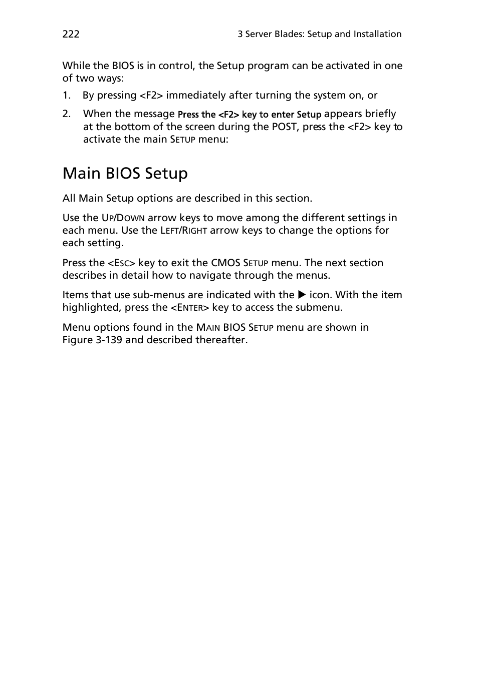Main bios setup | Acer AB460 F1 User Manual | Page 242 / 618