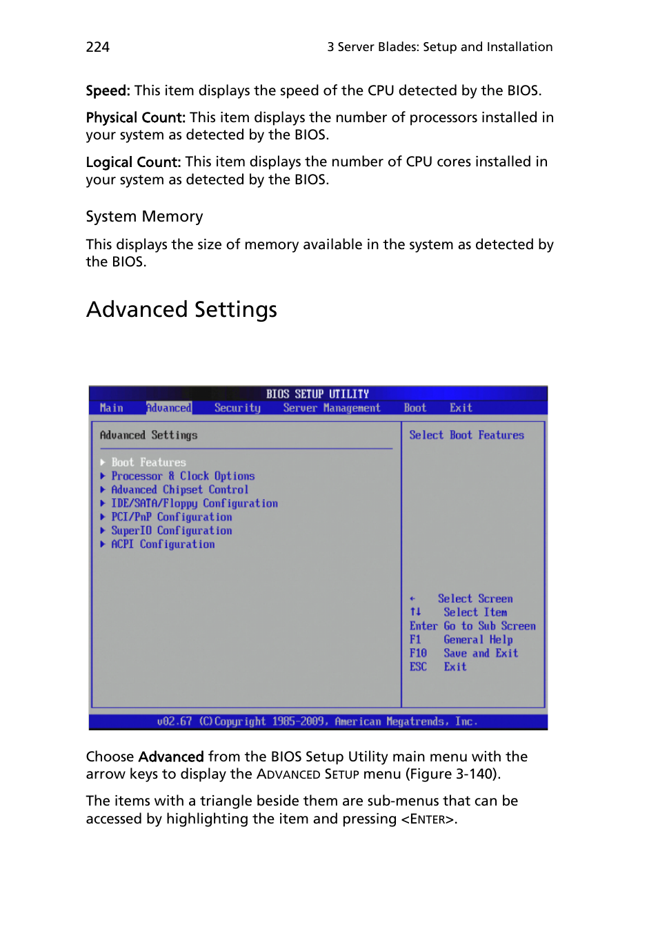 Advanced settings | Acer AB460 F1 User Manual | Page 244 / 618