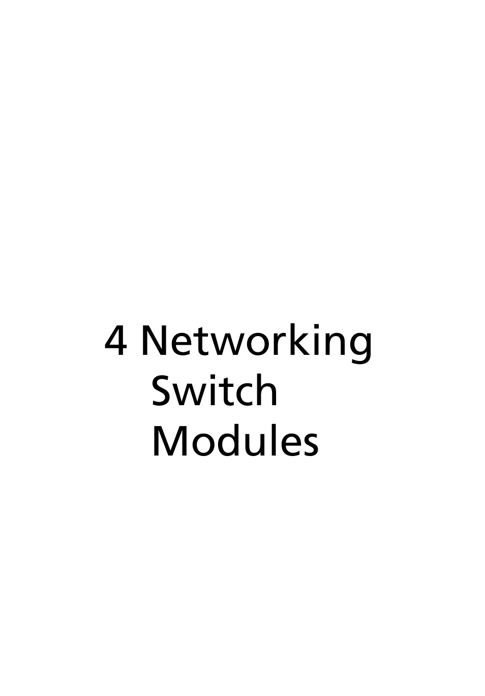 4 networking switch modules | Acer AB460 F1 User Manual | Page 281 / 618