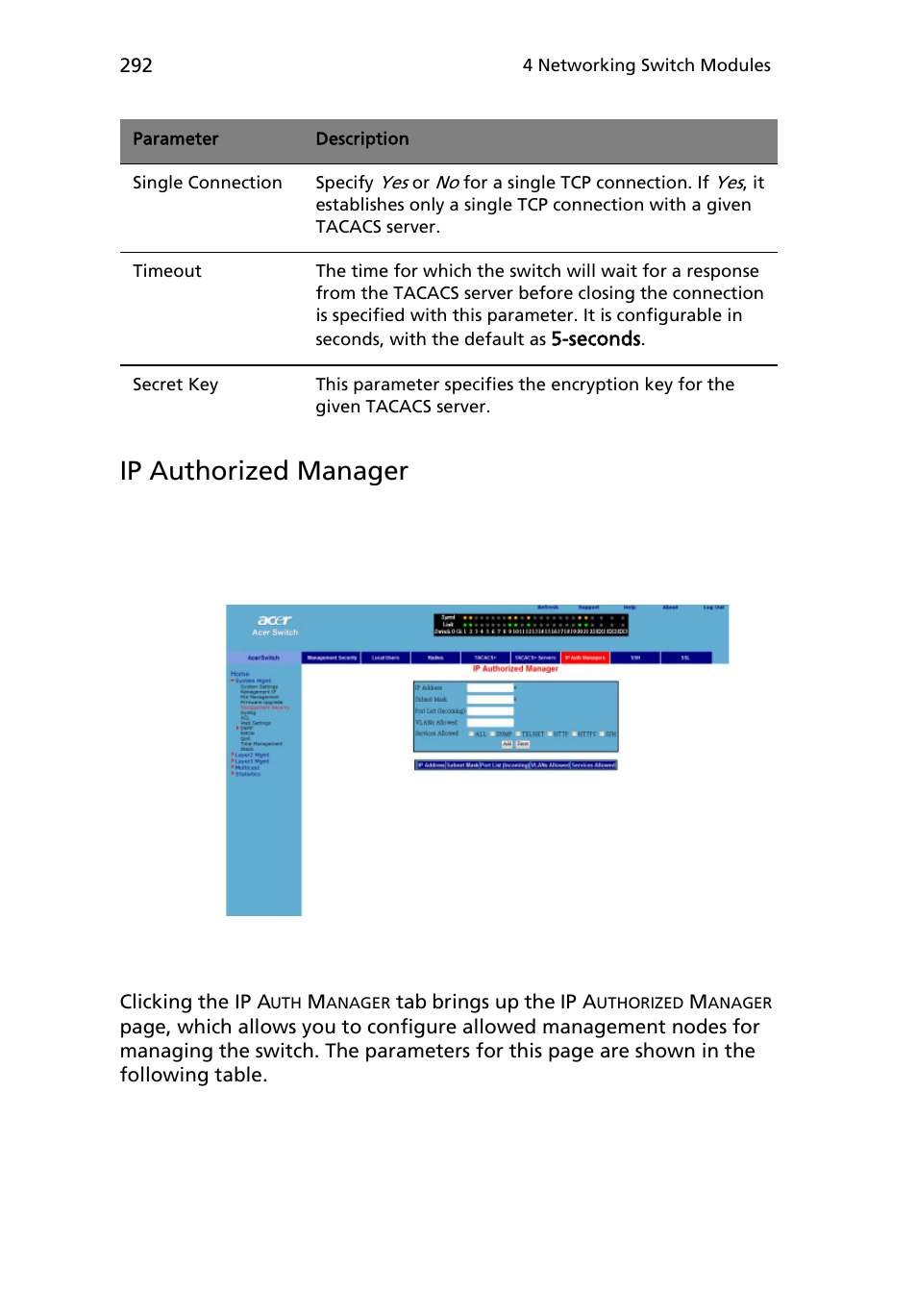 Ip authorized manager | Acer AB460 F1 User Manual | Page 312 / 618