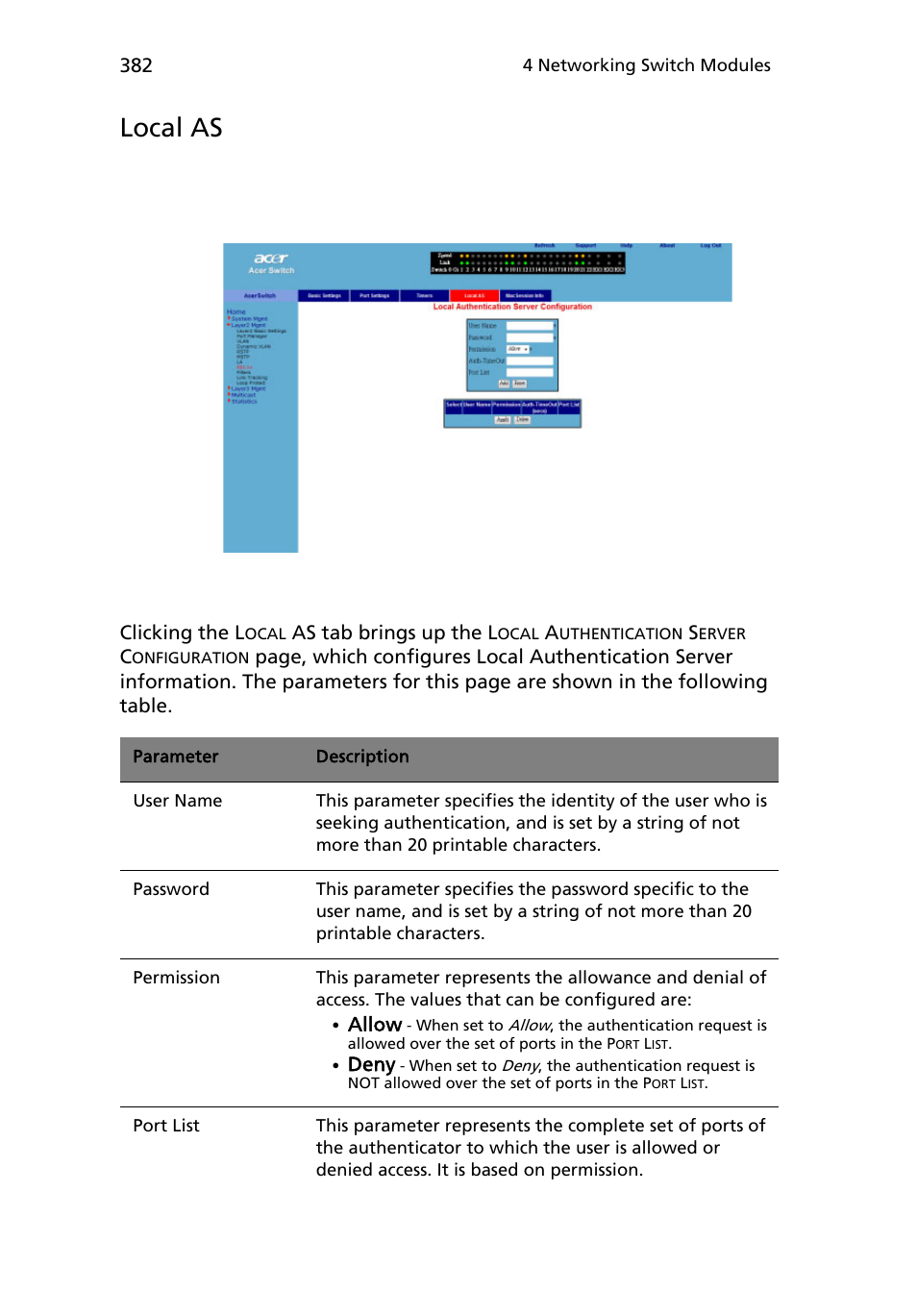 Local as | Acer AB460 F1 User Manual | Page 402 / 618