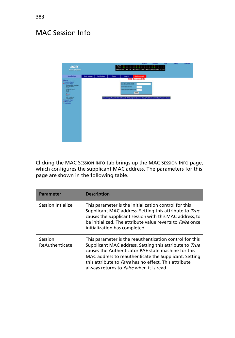 Mac session info | Acer AB460 F1 User Manual | Page 403 / 618