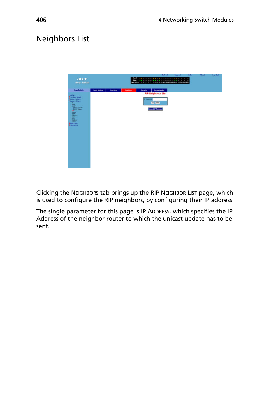 Neighbors list | Acer AB460 F1 User Manual | Page 426 / 618
