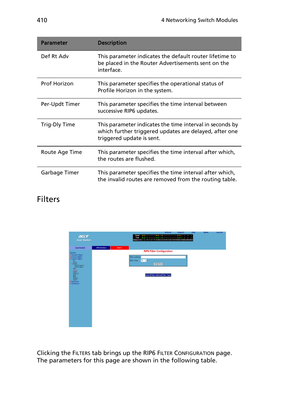 Filters | Acer AB460 F1 User Manual | Page 430 / 618