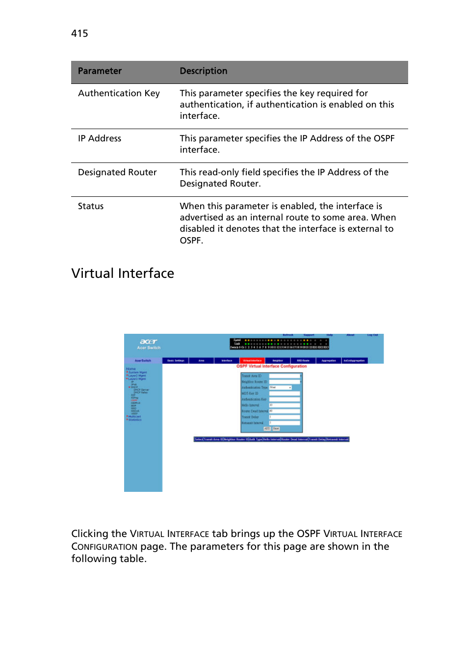 Virtual interface | Acer AB460 F1 User Manual | Page 435 / 618