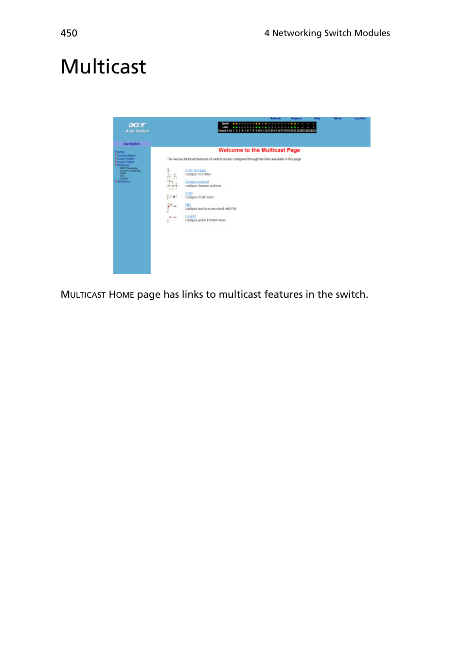 Multicast | Acer AB460 F1 User Manual | Page 470 / 618