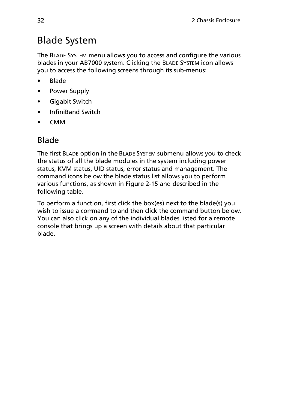 Blade system, Blade | Acer AB460 F1 User Manual | Page 52 / 618