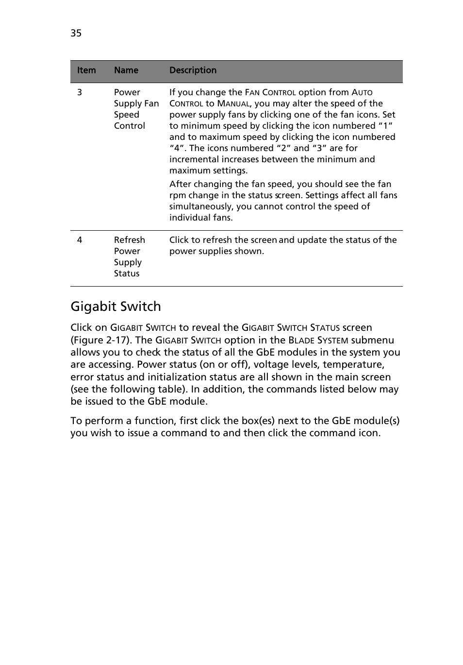 Gigabit switch | Acer AB460 F1 User Manual | Page 55 / 618