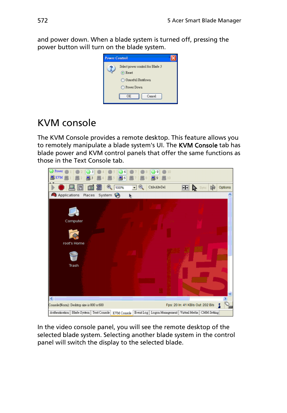 Kvm console | Acer AB460 F1 User Manual | Page 592 / 618