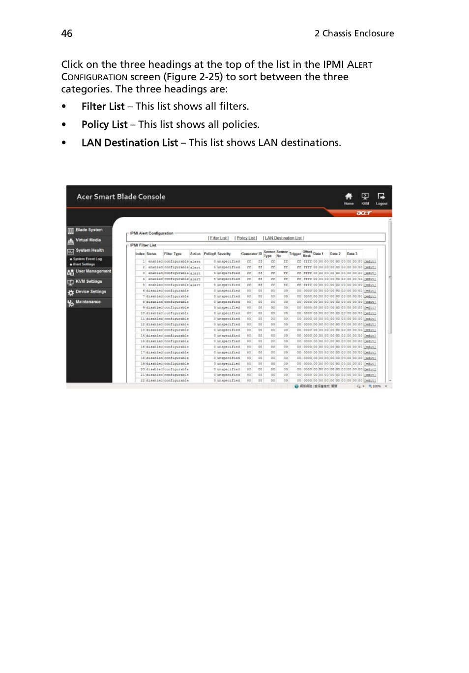 Acer AB460 F1 User Manual | Page 66 / 618