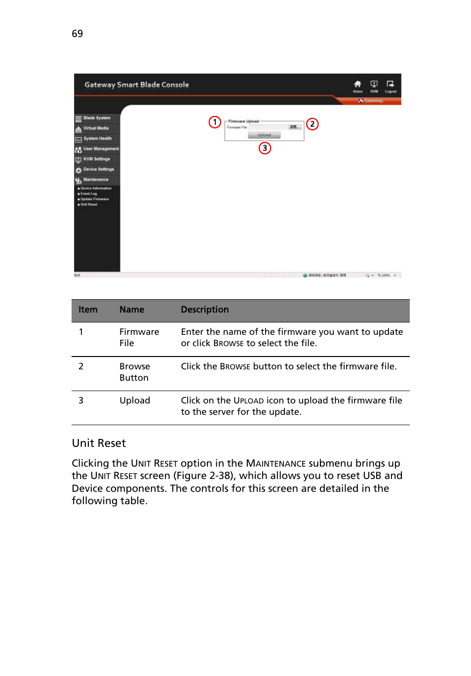 Unit reset | Acer AB460 F1 User Manual | Page 89 / 618