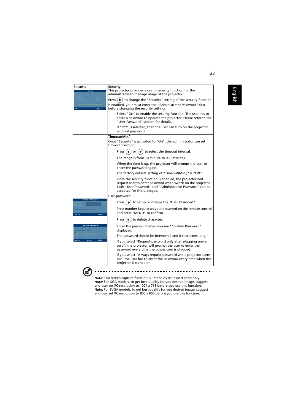 Acer H7531D User Manual | Page 33 / 56