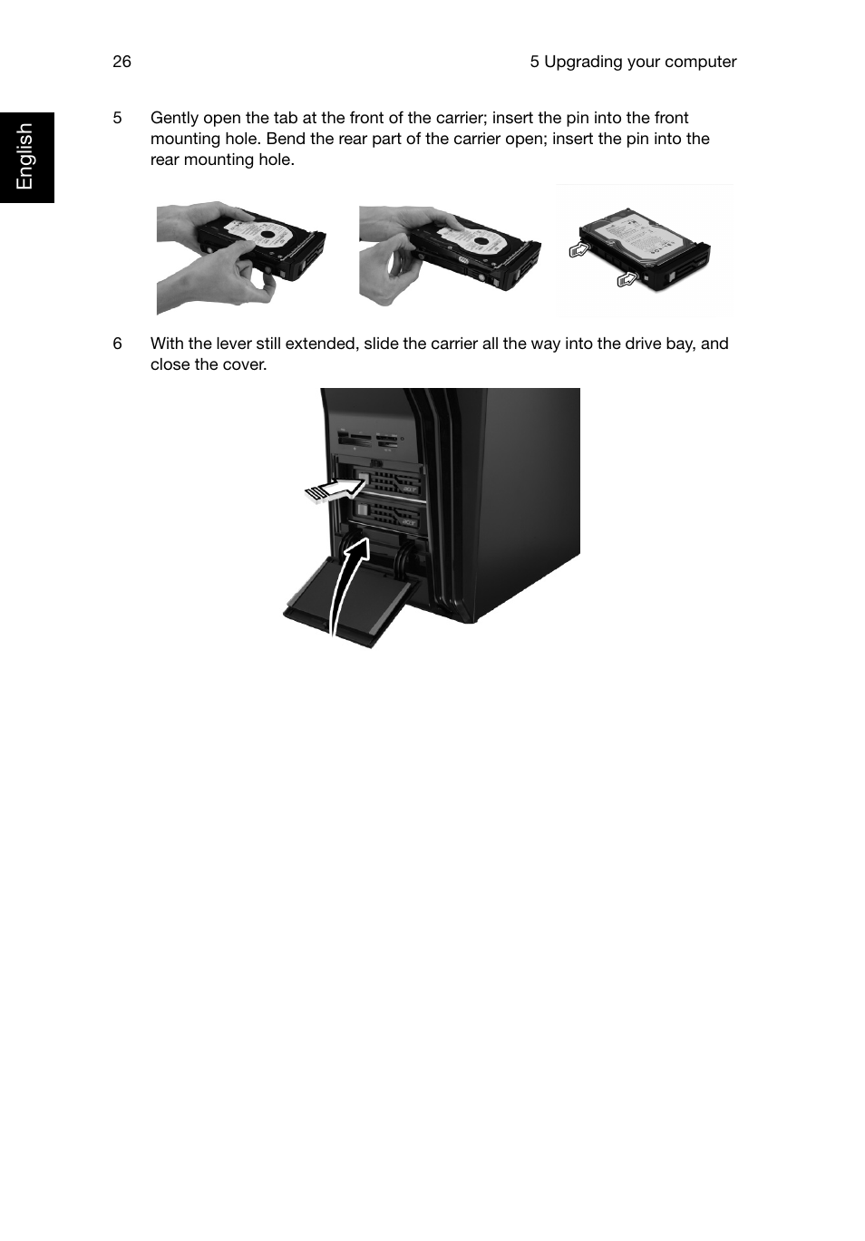 Acer Predator G5920 User Manual | Page 36 / 52