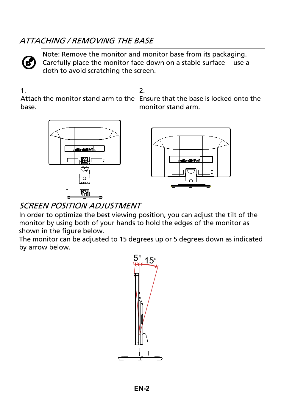 Acer S190HQL User Manual | Page 11 / 27
