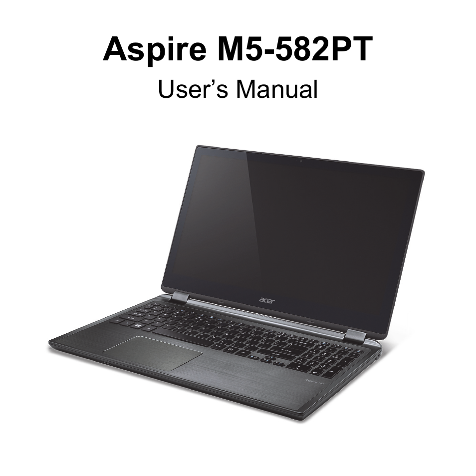 Acer Aspire M5-582PT User Manual | 103 pages