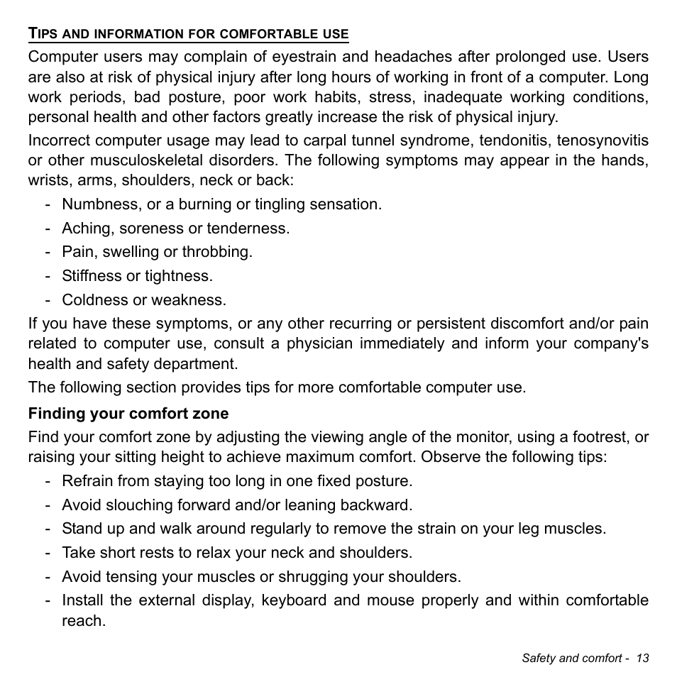 Acer Aspire M5-582PT User Manual | Page 13 / 103