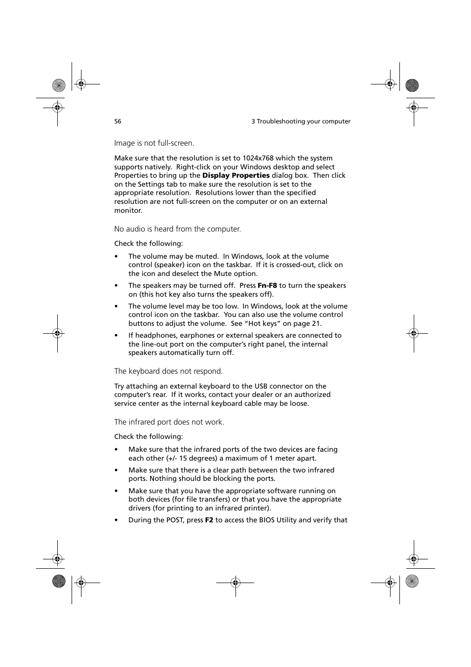 Acer TravelMate C110 User Manual | Page 66 / 94