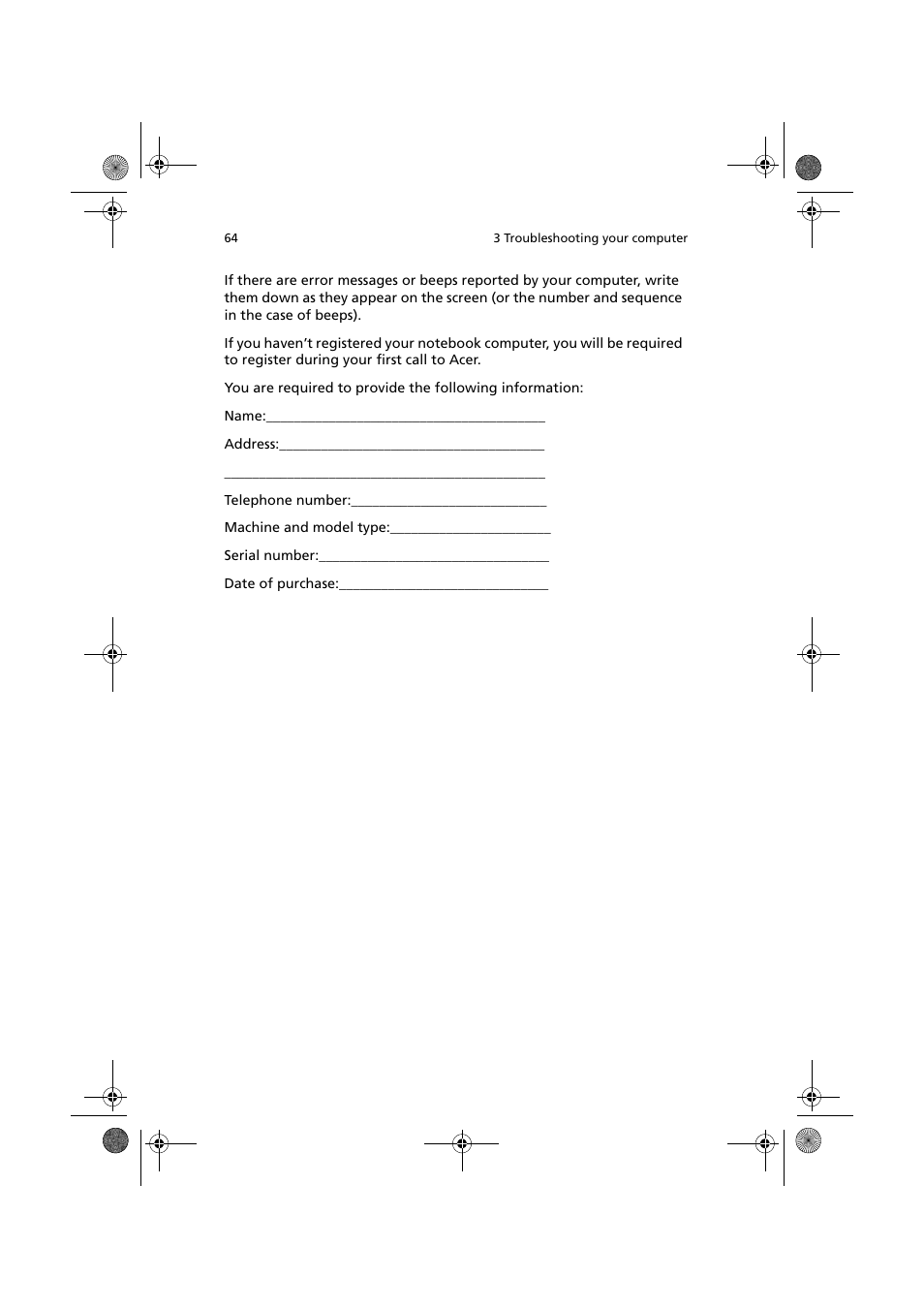 Acer TravelMate C110 User Manual | Page 74 / 94