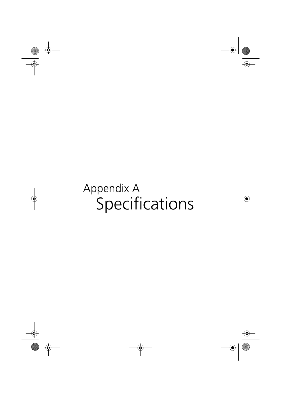 Appendix a specifications, Specifications | Acer TravelMate C110 User Manual | Page 75 / 94