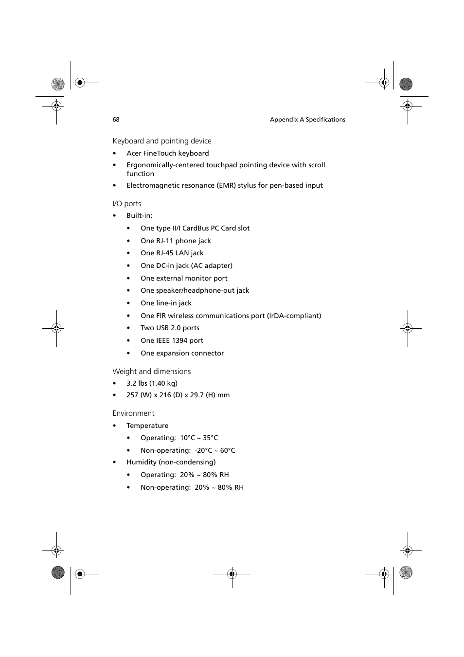 Acer TravelMate C110 User Manual | Page 78 / 94