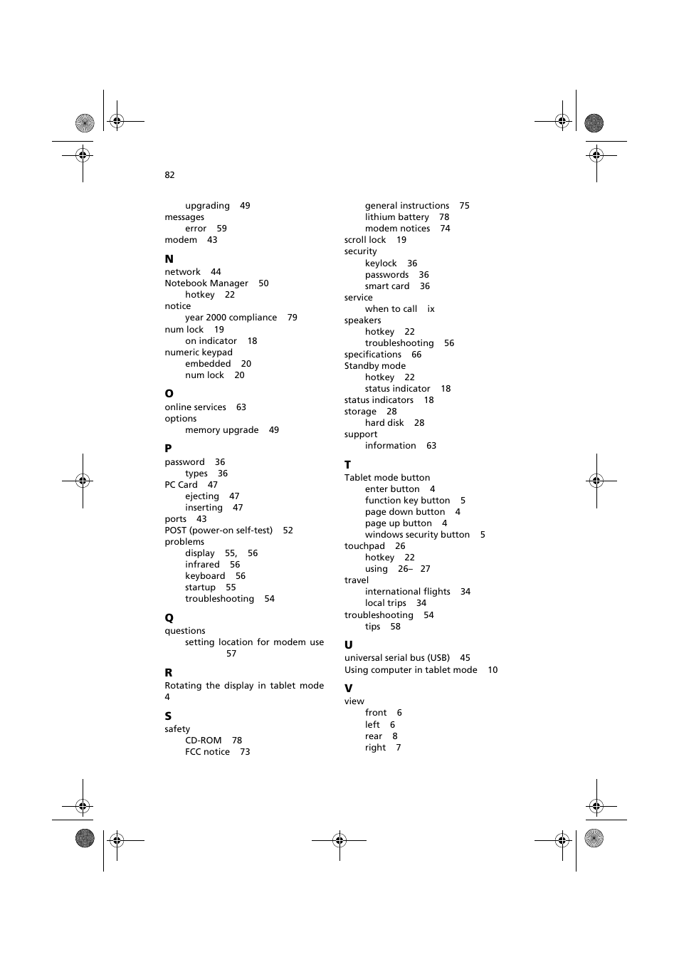 Acer TravelMate C110 User Manual | Page 92 / 94