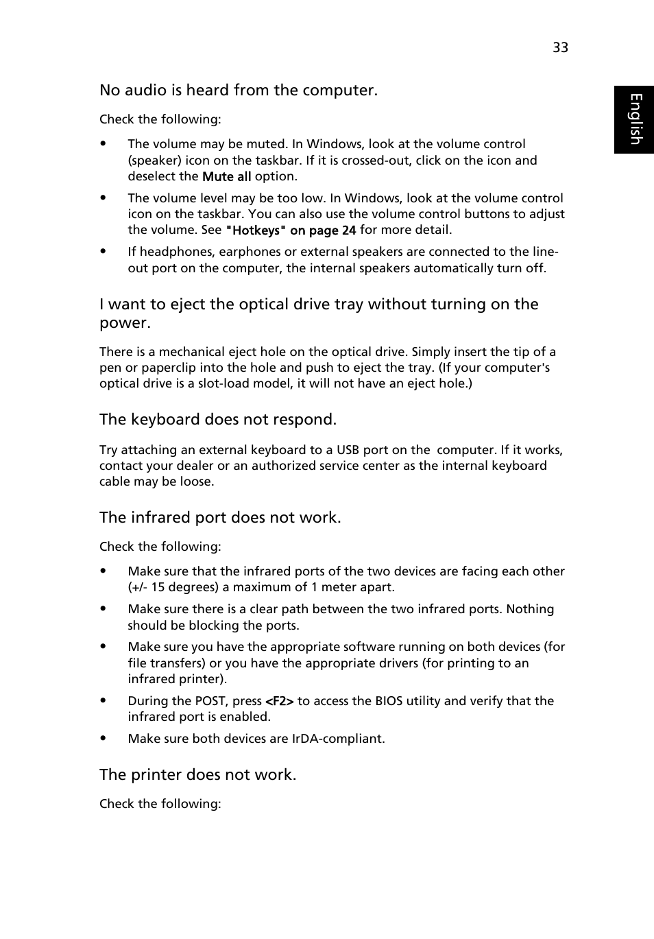 Acer Aspire 5500Z User Manual | Page 45 / 92