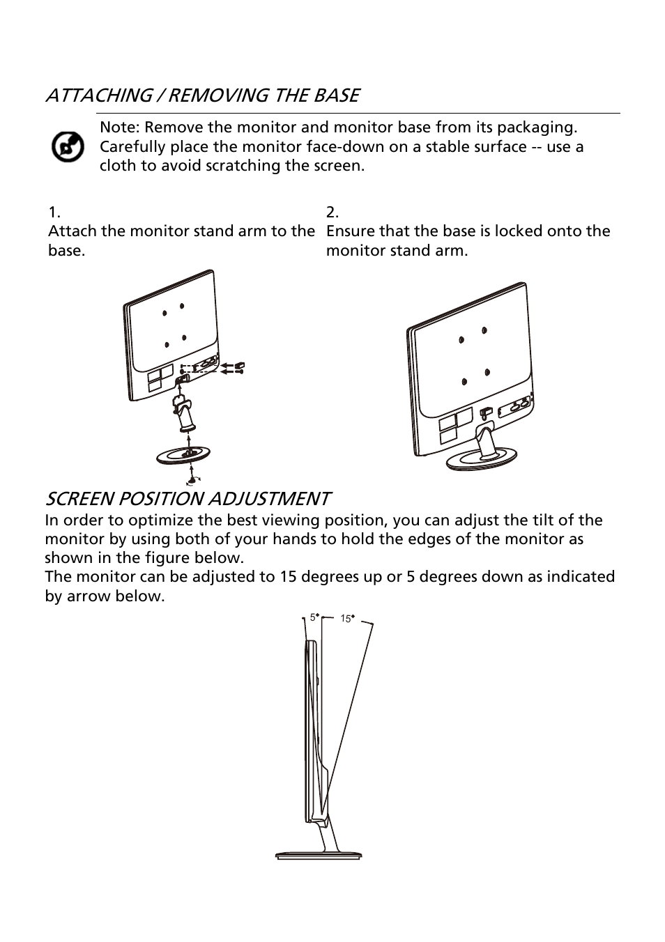 Acer S191WL User Manual | Page 11 / 28