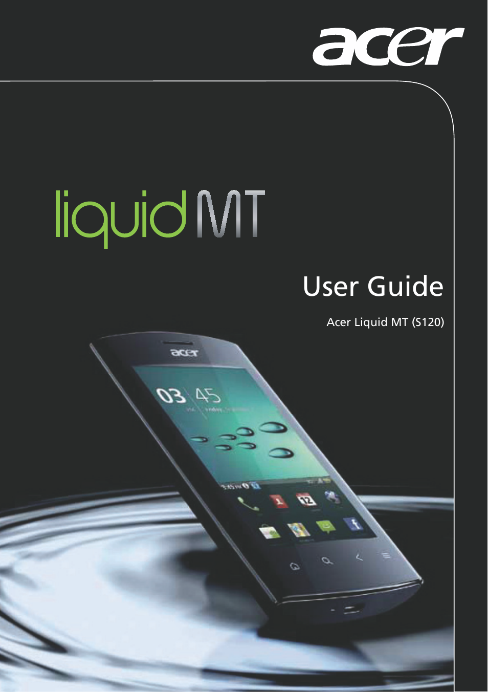Acer Liquid MT S120 User Manual | 63 pages