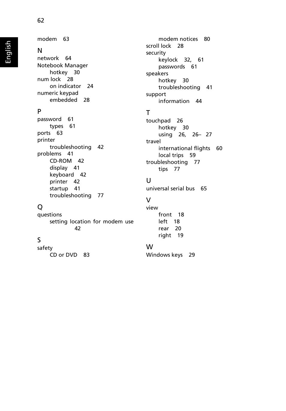Acer Aspire 5737Z User Manual | Page 82 / 82