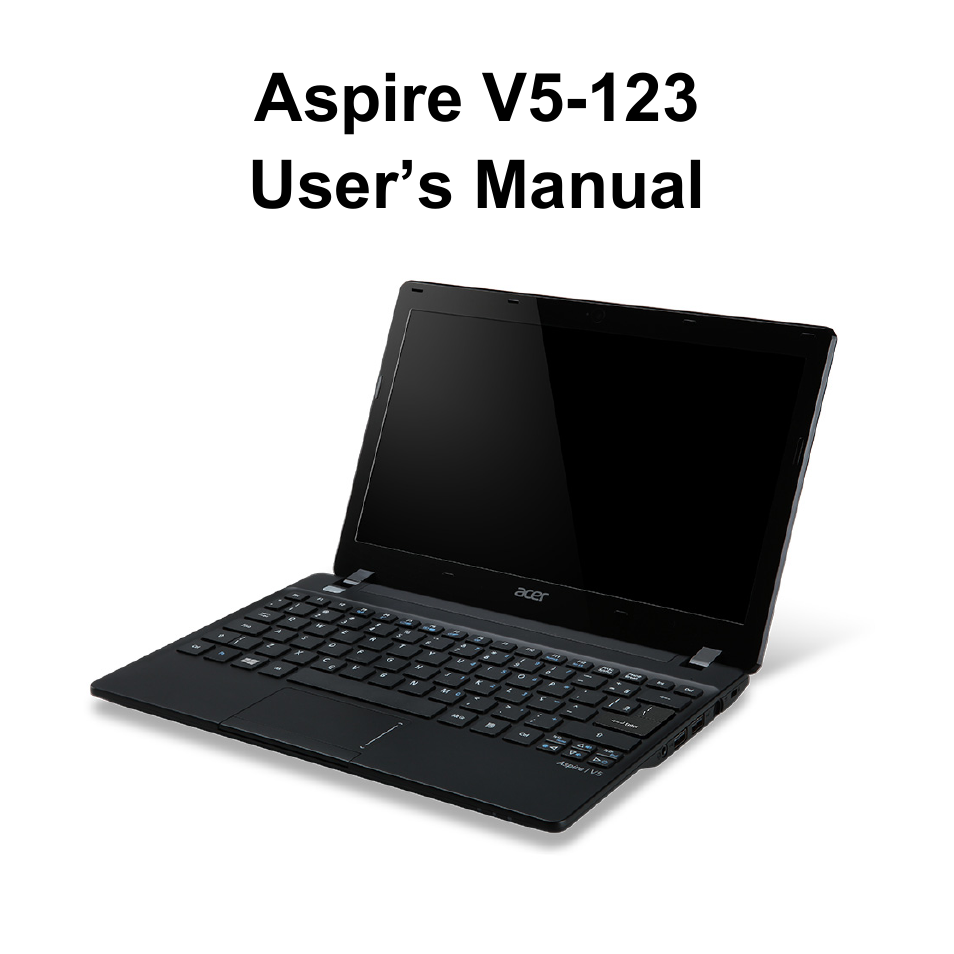 Acer Aspire V5-123 User Manual | 98 pages